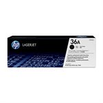 HP 36A Black Original LaserJet Toner Cartridge (CB436A)